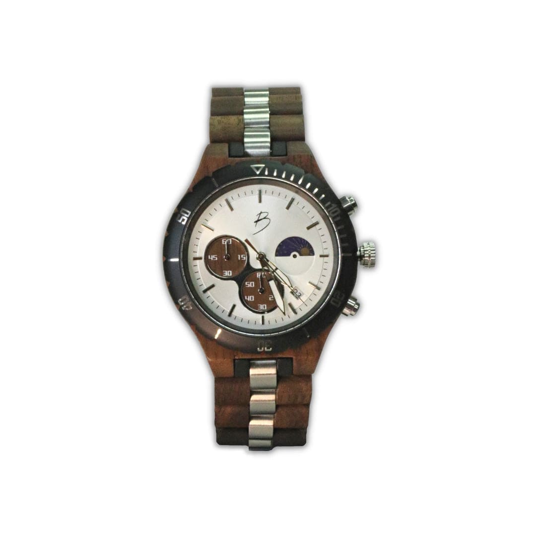 Mathieu Blanchard Montres Noyer Montre Berthoud en bois de noyer