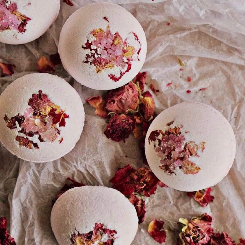mathieublanchard.ca Bombe de bain pétales de rose