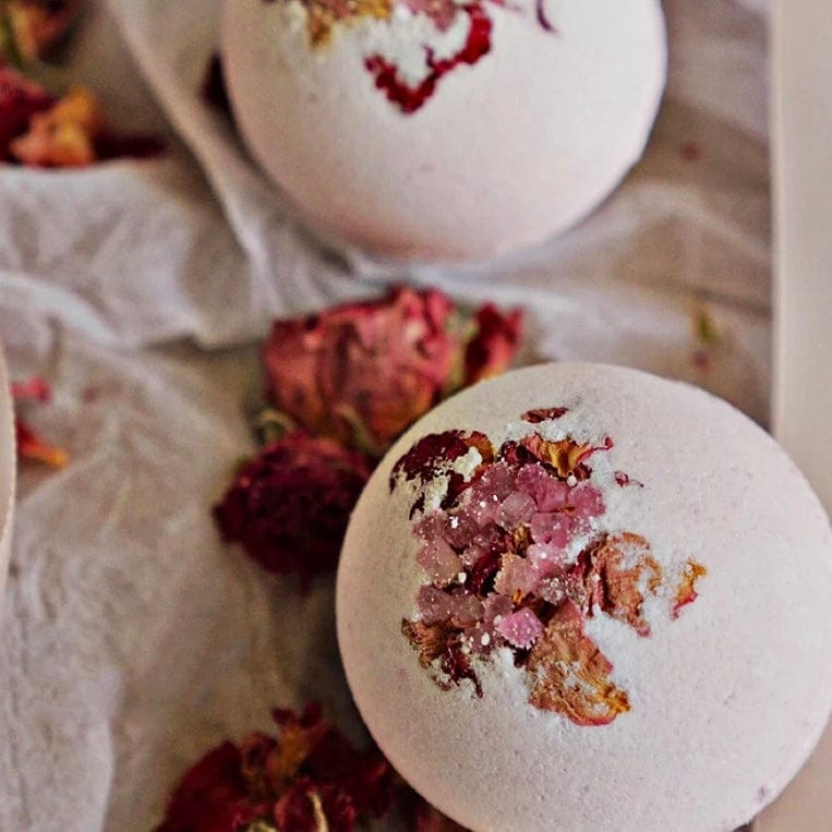 mathieublanchard.ca Bombe de bain pétales de rose