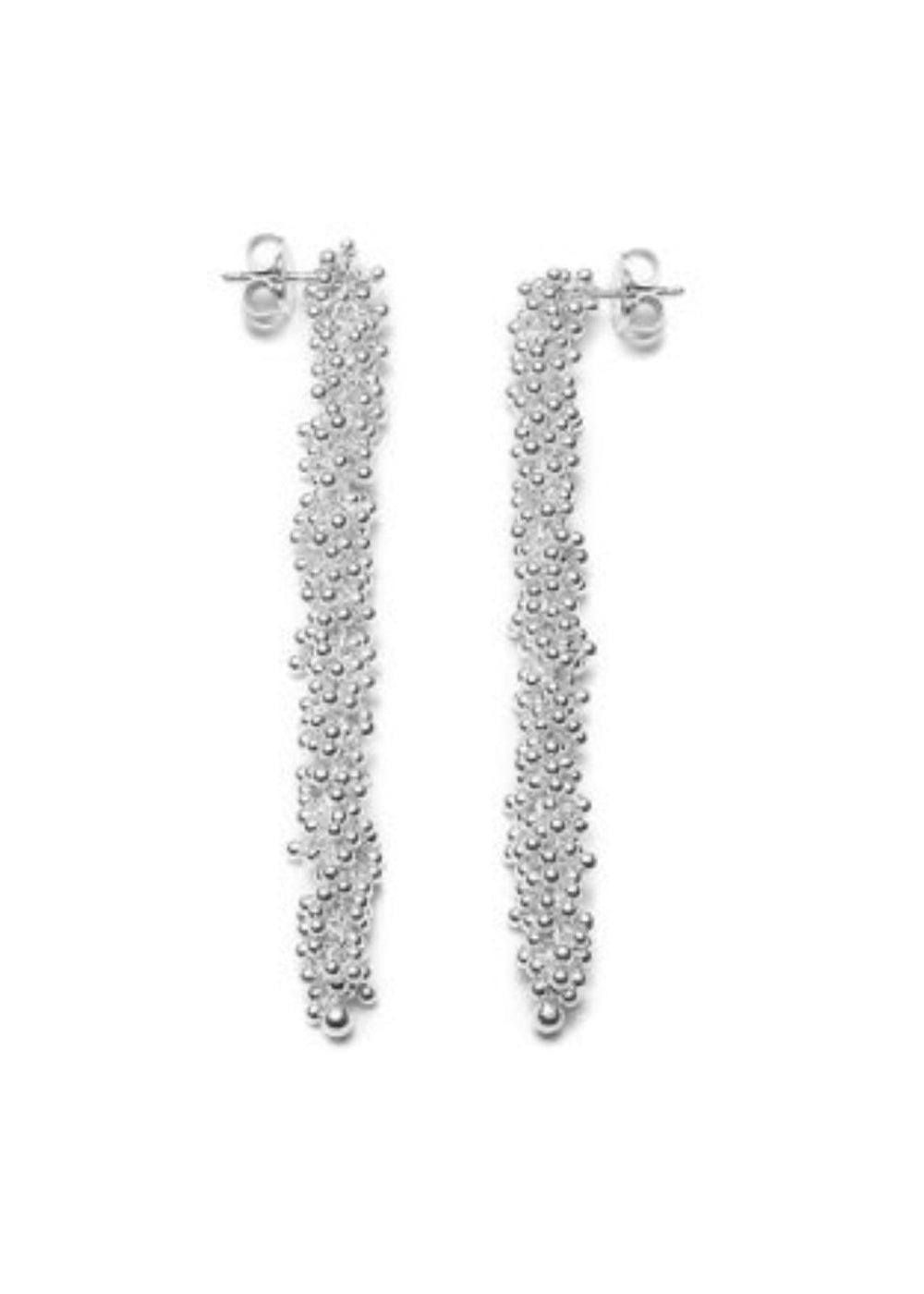 Michaud Michaud Boucles d'oreille Pendants d'oreilles ShikShok longs en argent