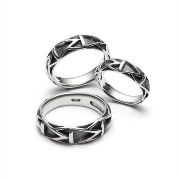 Michaud Michaud Bracelet Bague Trium en argent sterling
