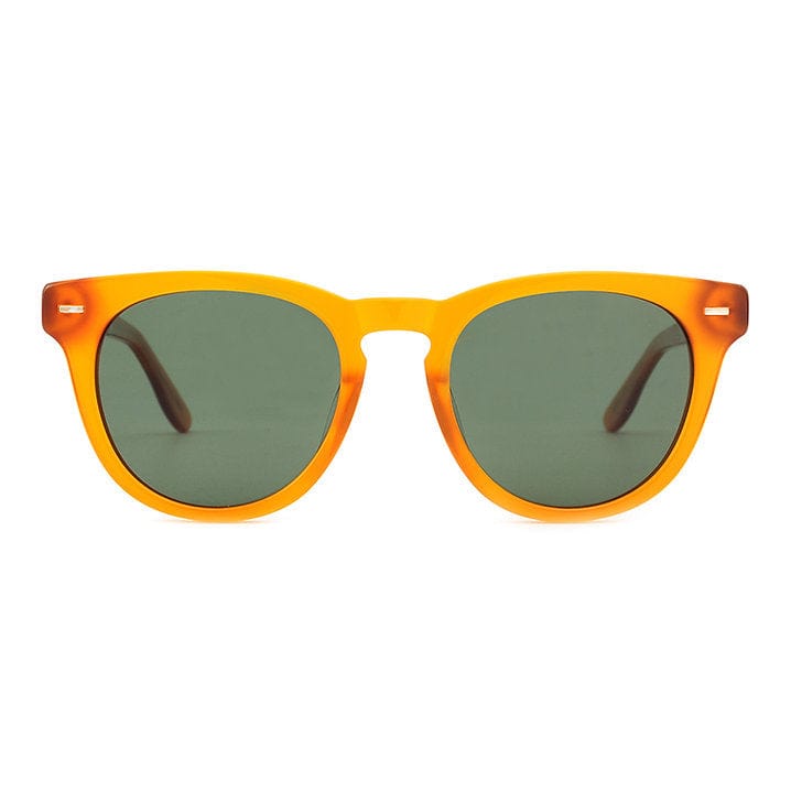 Roadtripmadewood Lunettes de soleil Lunette de soleil Campfire orange en bois