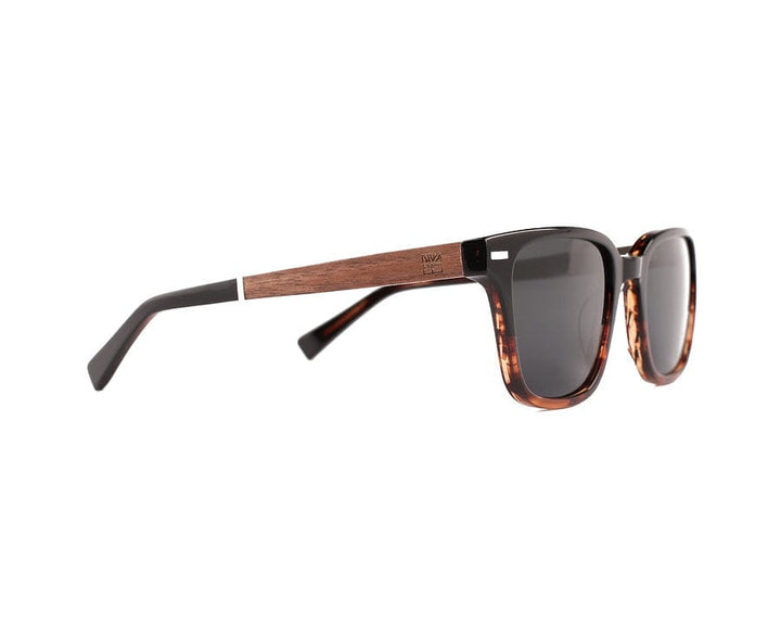 Roadtripmadewood Lunettes de soleil Lunette de soleil Escapade ambre en bois