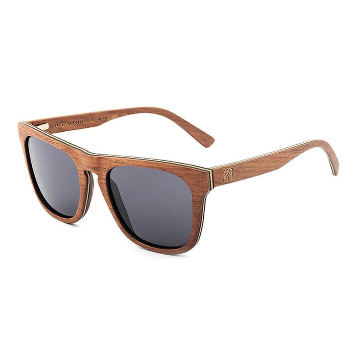 Roadtripmadewood Lunettes de soleil Lunette de soleil Woodman en bois