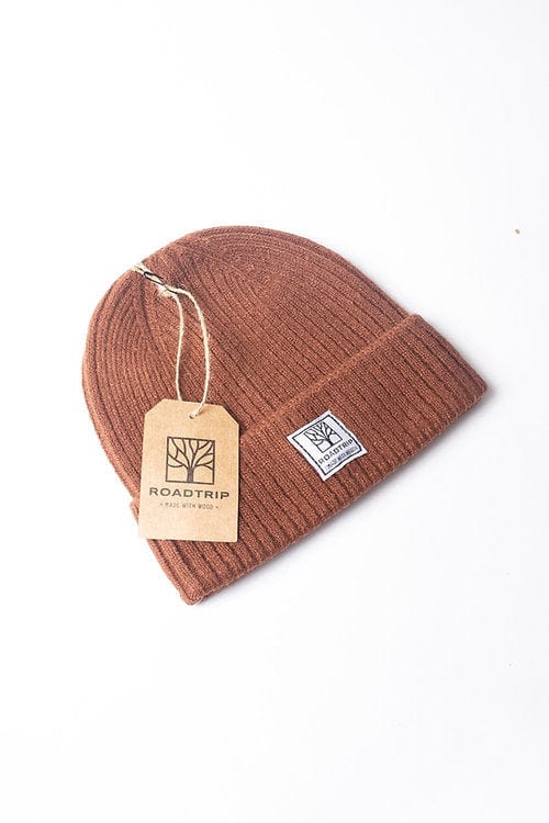 Roadtripmadewood Tuque acrylique (fishman) marron