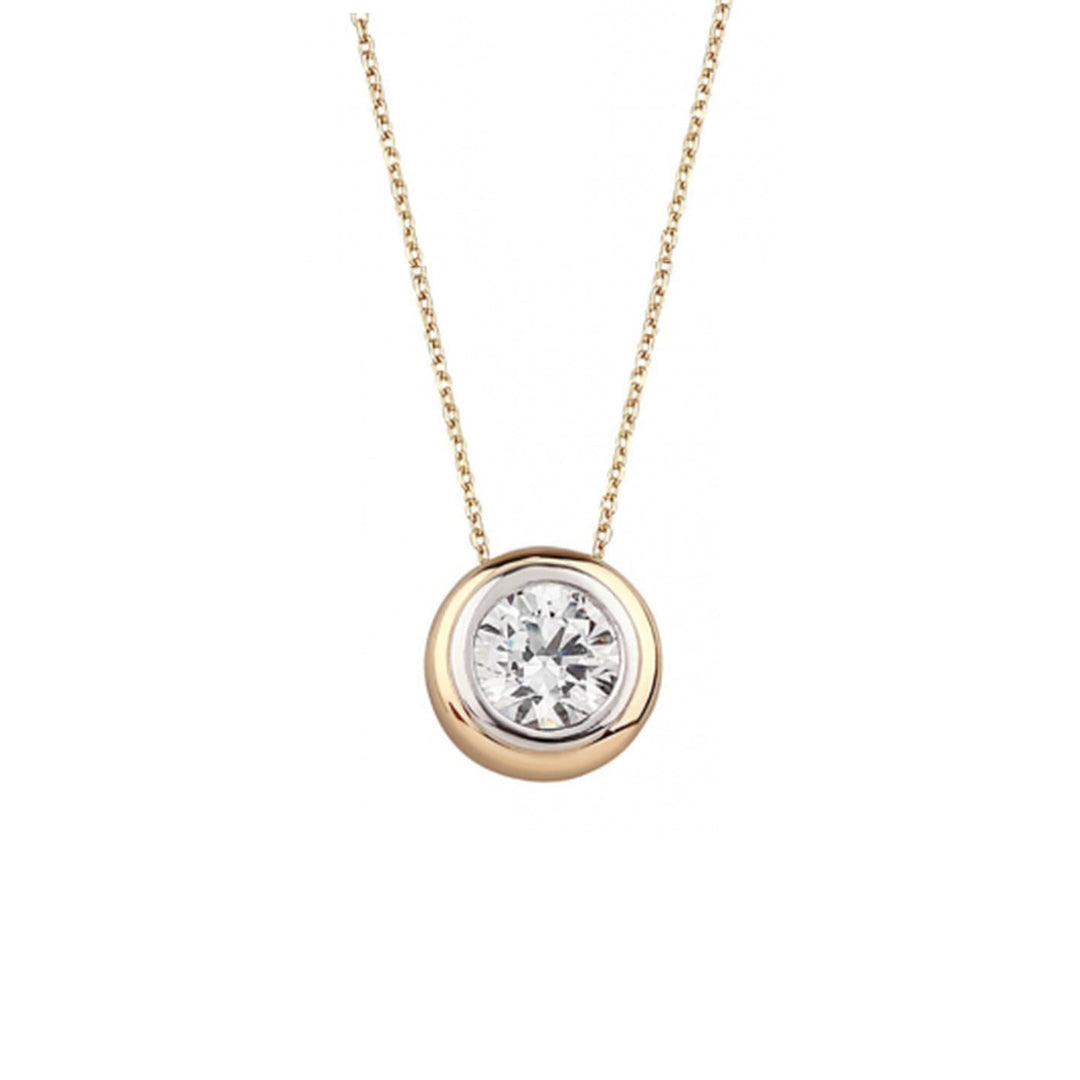 RPM 16 pouces Collier en or 10K et Swarovski RPM