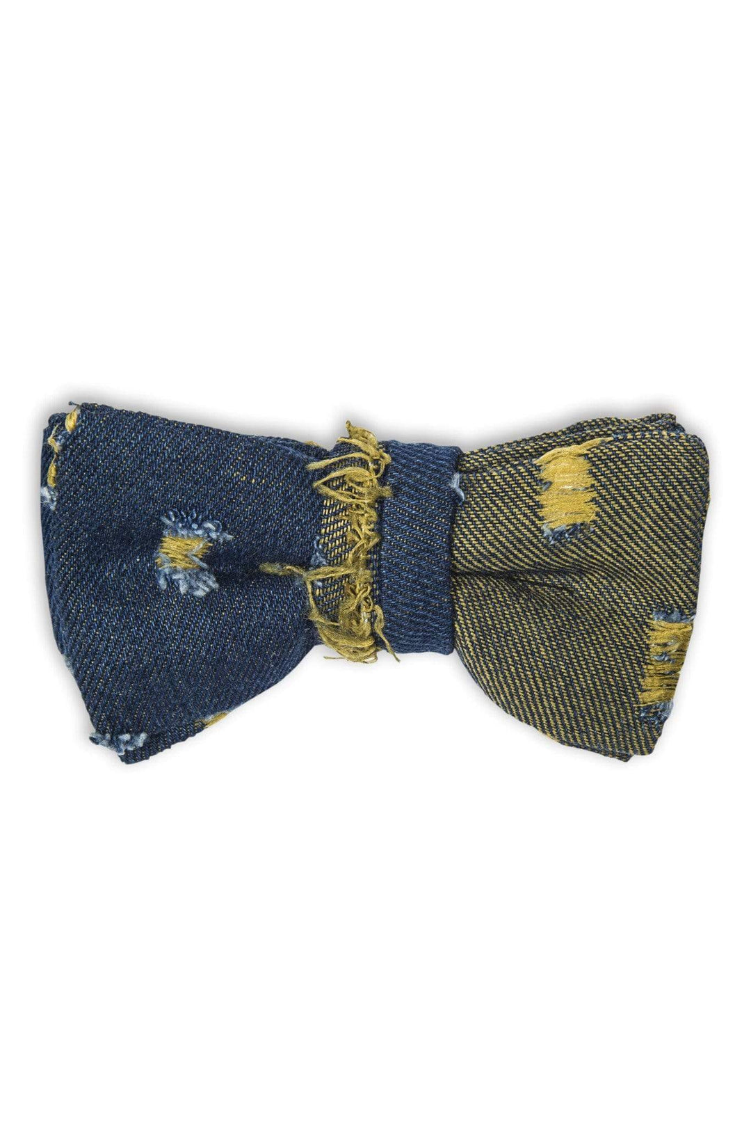 Swell Fellow Nœud papillon Bleu / 100% coton / Sans le mouchoir assorti Noeud papillon Byron