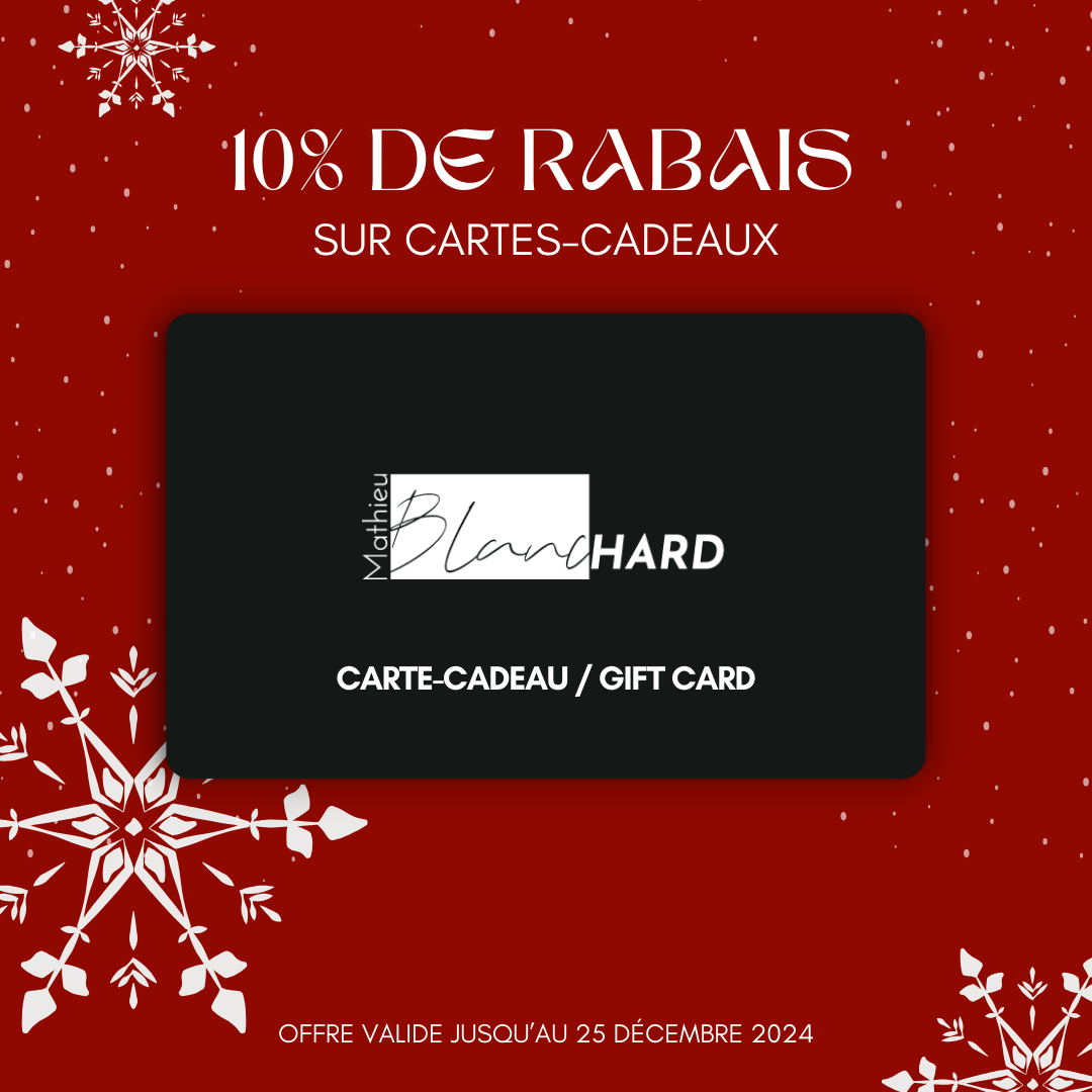 Mathieu Blanchard Gift Card