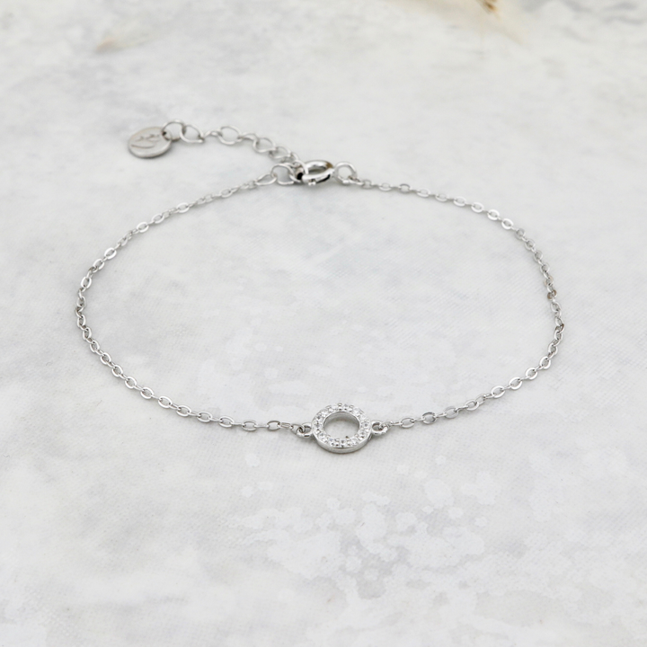 Circles Sterling Silver Bracelet