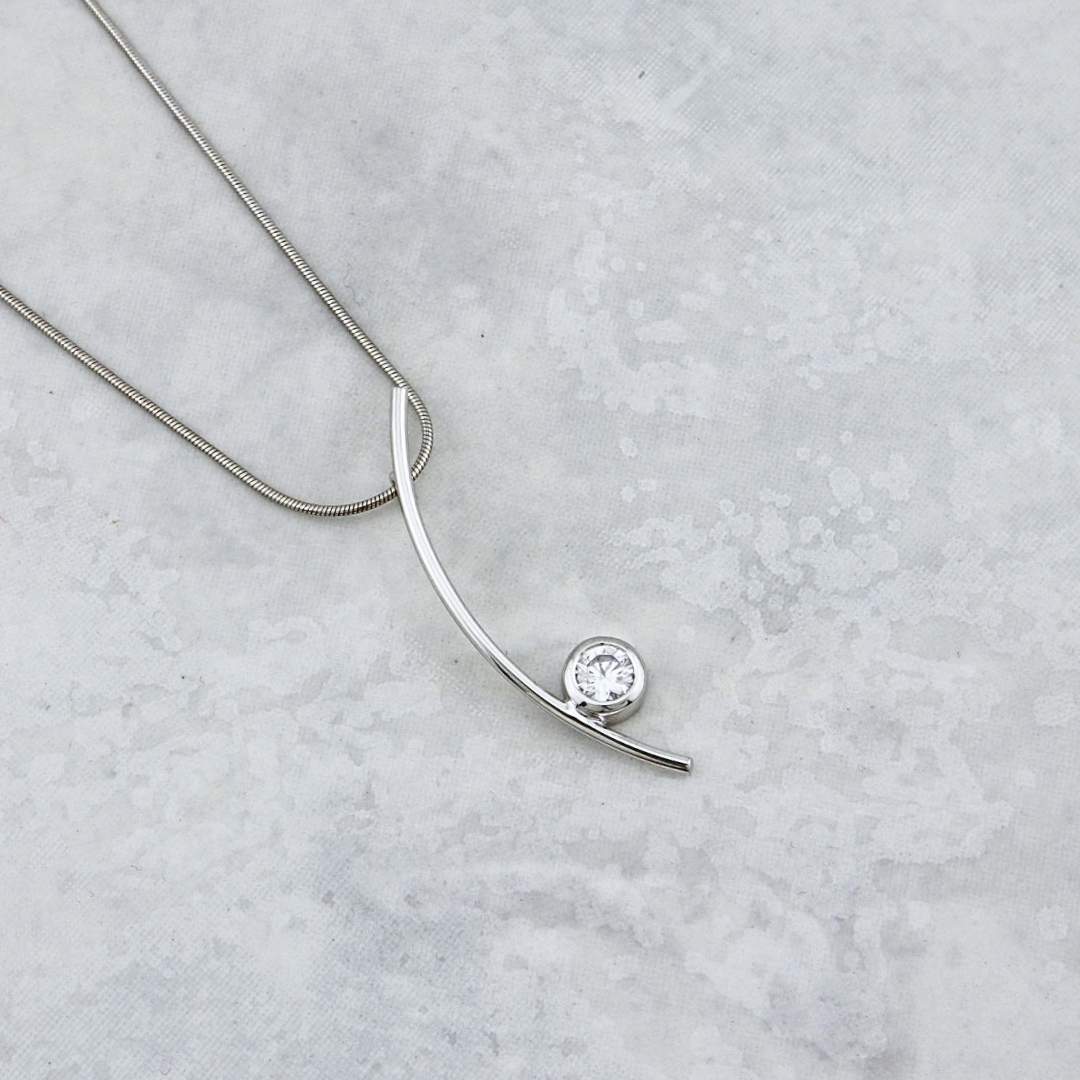 Linea Sterling Silver Necklace