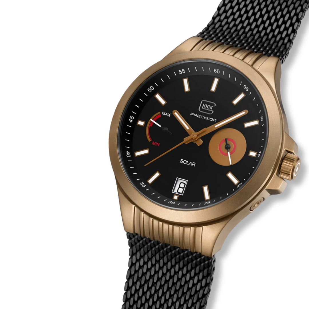 Montre GLOCK 42mm - Coyote &amp; Noir GW-19-3-22