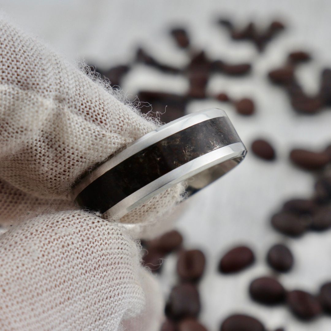 Coffee Stainless Steel Ring