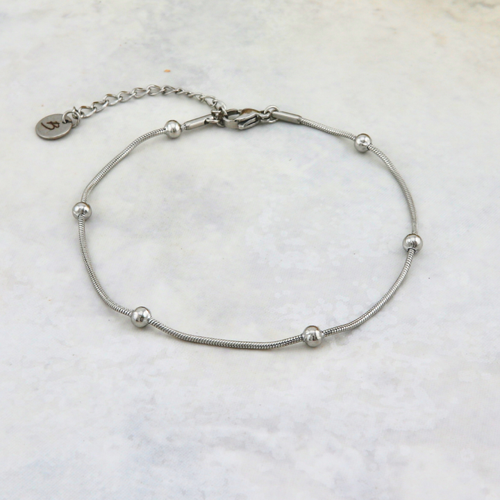 Bracelet de cheville Billes en acier