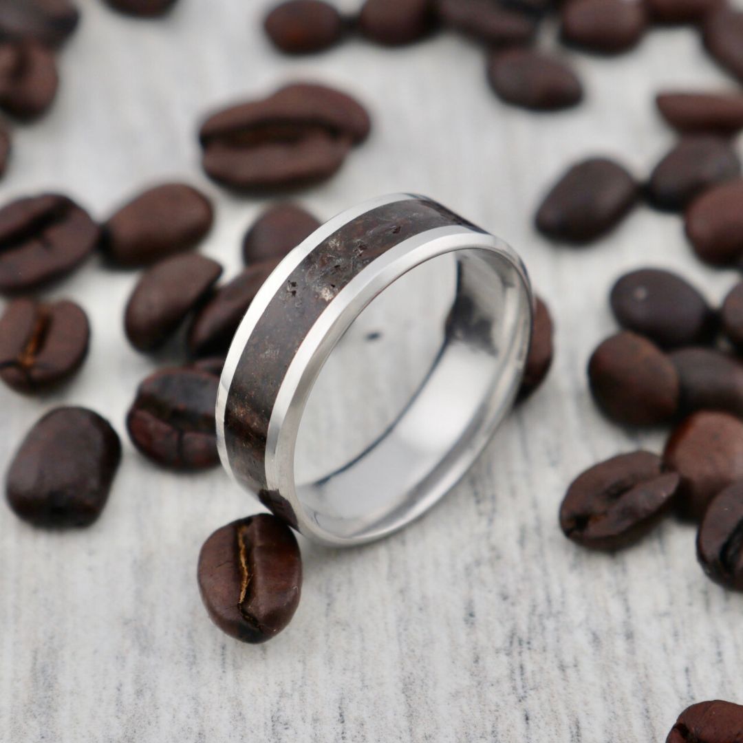 Coffee Stainless Steel Ring