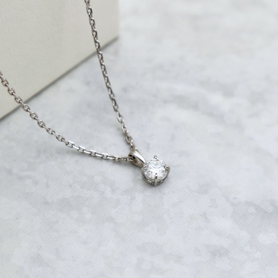 Collier Classique en or 14K et diamant