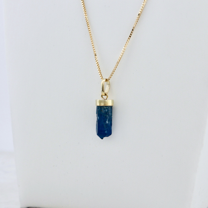 Apatite and 14K Gold Necklace