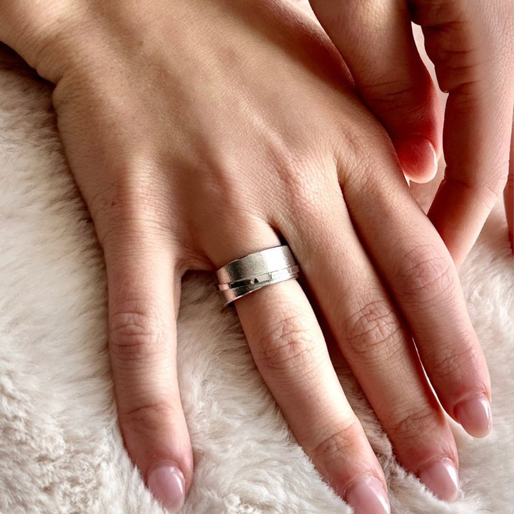 Bague en argent sterling