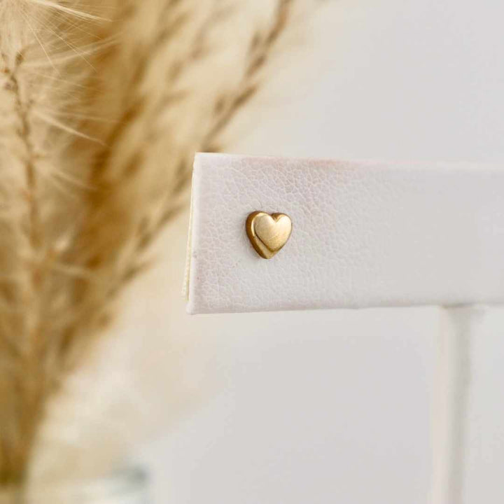 Heart 10K Gold Earrings