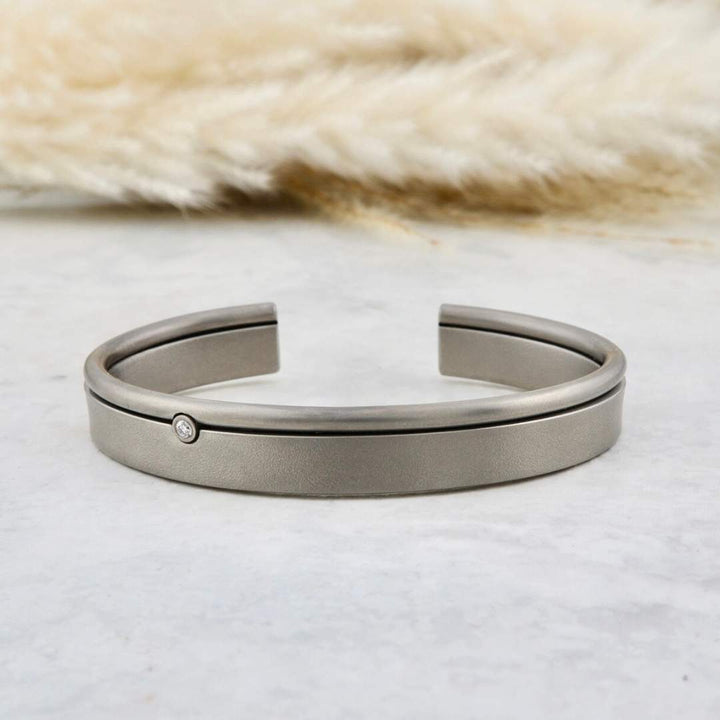 Horizon Titanium Cuff Bracelet