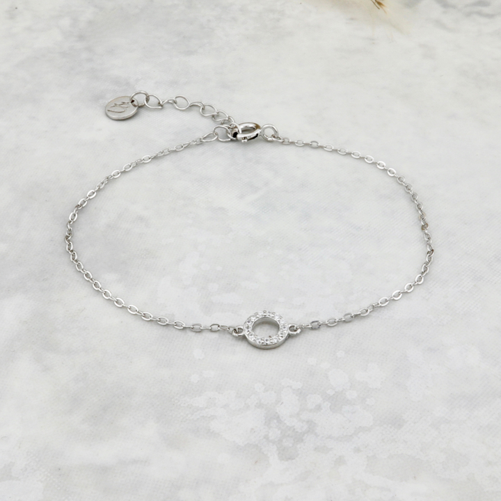 Circles Sterling Silver Bracelet