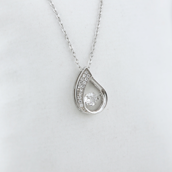 Drop Sterling Silver Necklace