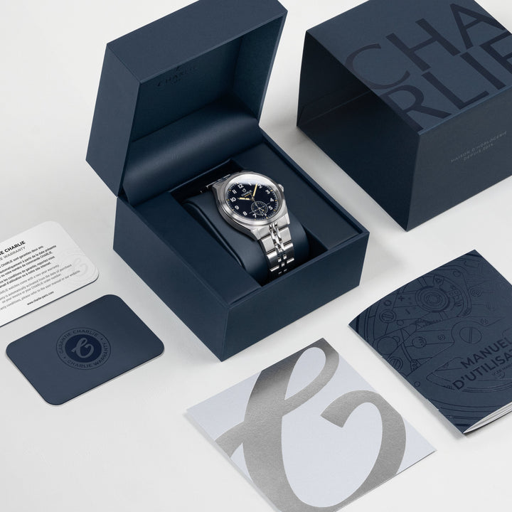 Montre Charlie Paris GR 24h - Bleu 40 mm