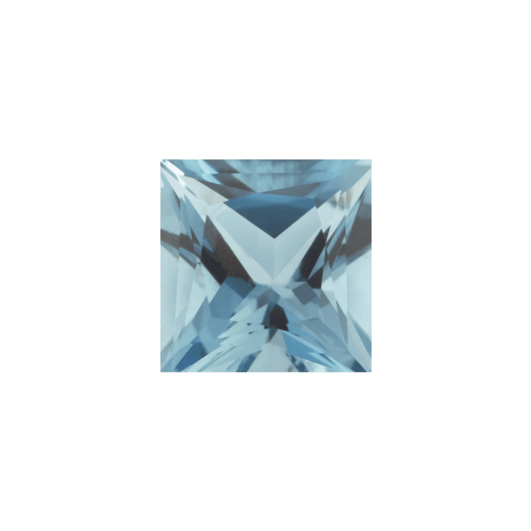 Aigue marine Naturel de Madagascar Taille Princesse 4.9x4.9 mm Mathieu Blanchard 4.9 x 4.9mm PAIM21526S Aigue marine Naturel de Madagascar Taille Princesse 4.9x4.9 mm Mathieu Blanchard Joaillerie