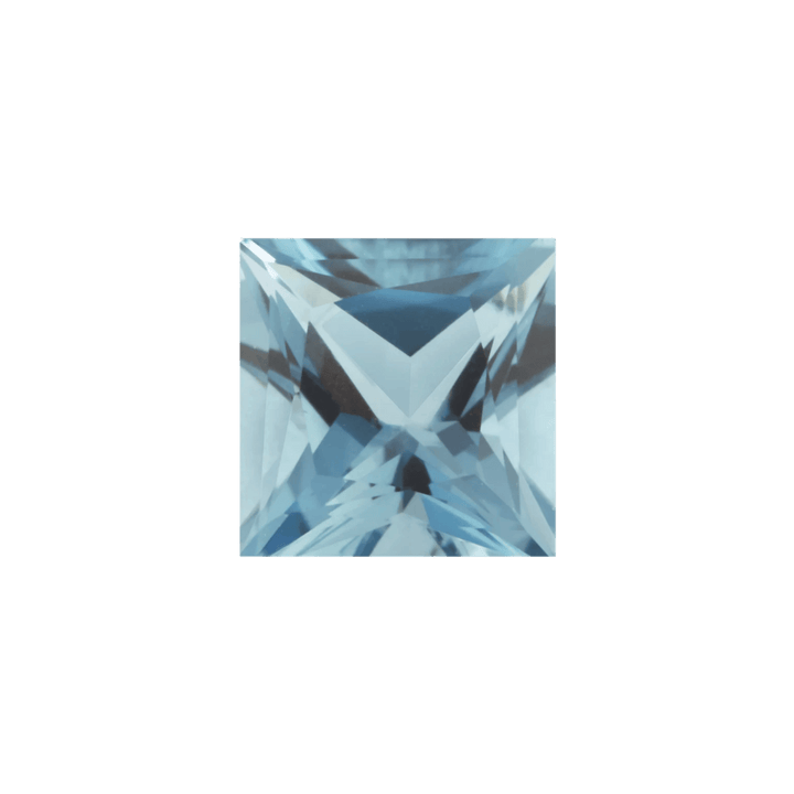 Aigue marine Naturel de Madagascar Taille Princesse 4.9x4.9 mm Mathieu Blanchard 4.9 x 4.9mm PAIM21526S Aigue marine Naturel de Madagascar Taille Princesse 4.9x4.9 mm Mathieu Blanchard Joaillerie