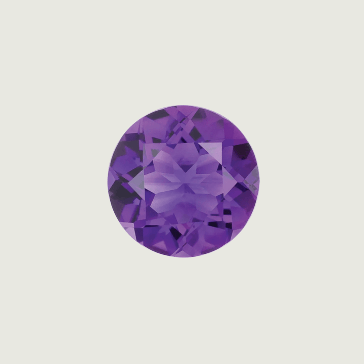 Mathieu Blanchard Améthyste Naturel Taille Brillant Rond 4 mm