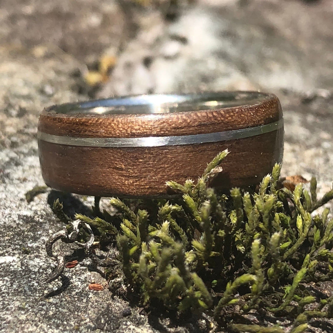 Bague en bois personnalisée