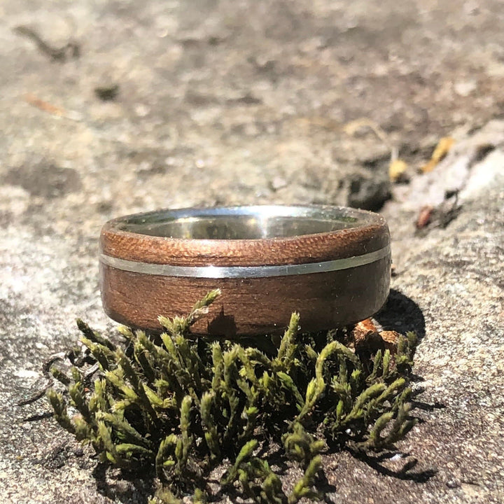 Bague en bois personnalisée