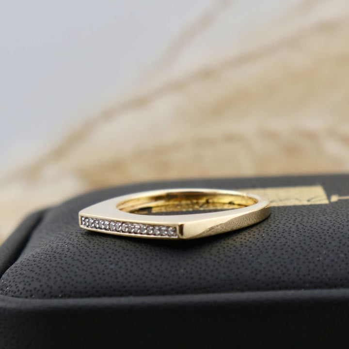 Mathieu Blanchard Bagues Bague Barre de Diamants