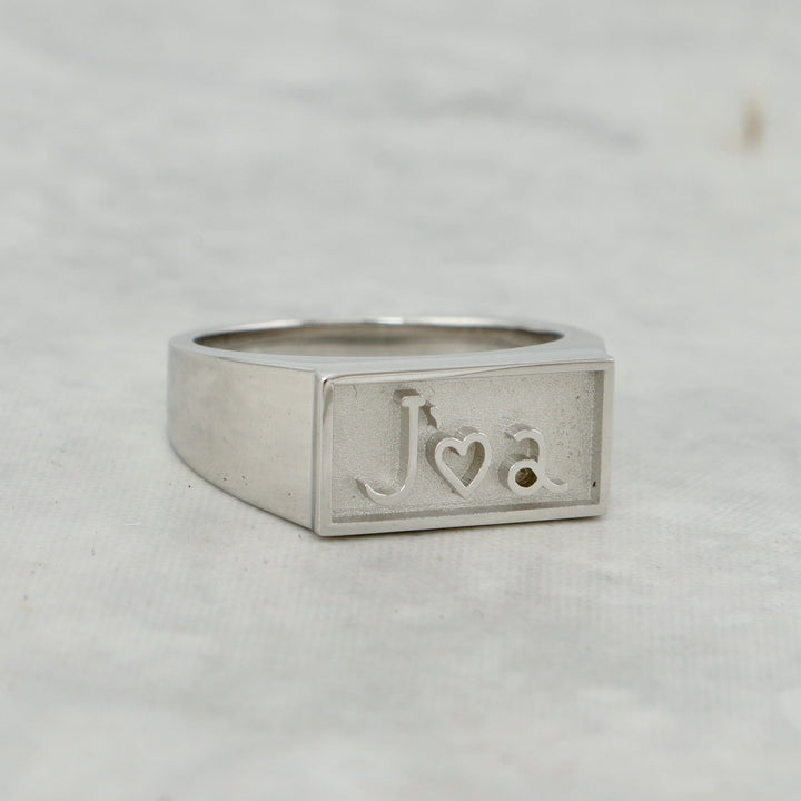 Mathieu Blanchard Bagues Bague chevalière J’🤍A