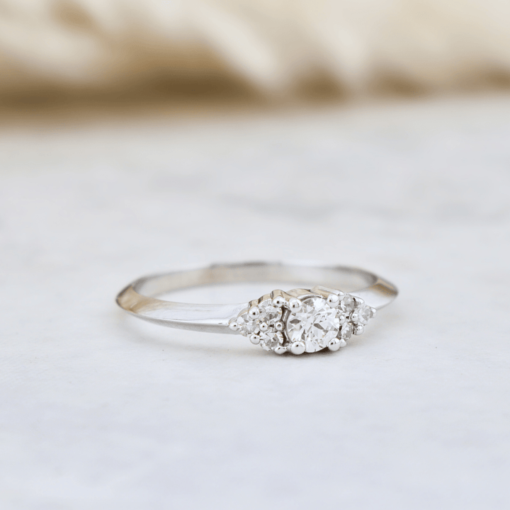 Mathieu Blanchard Bagues Bague Cluster en or 14K -18K ou platine et diamants