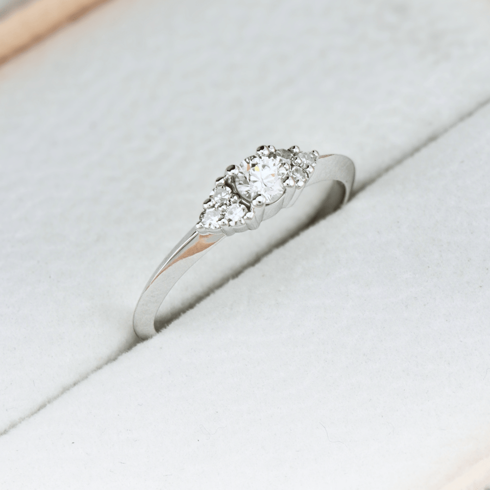Mathieu Blanchard Bagues Bague Cluster en or 14K -18K ou platine et diamants