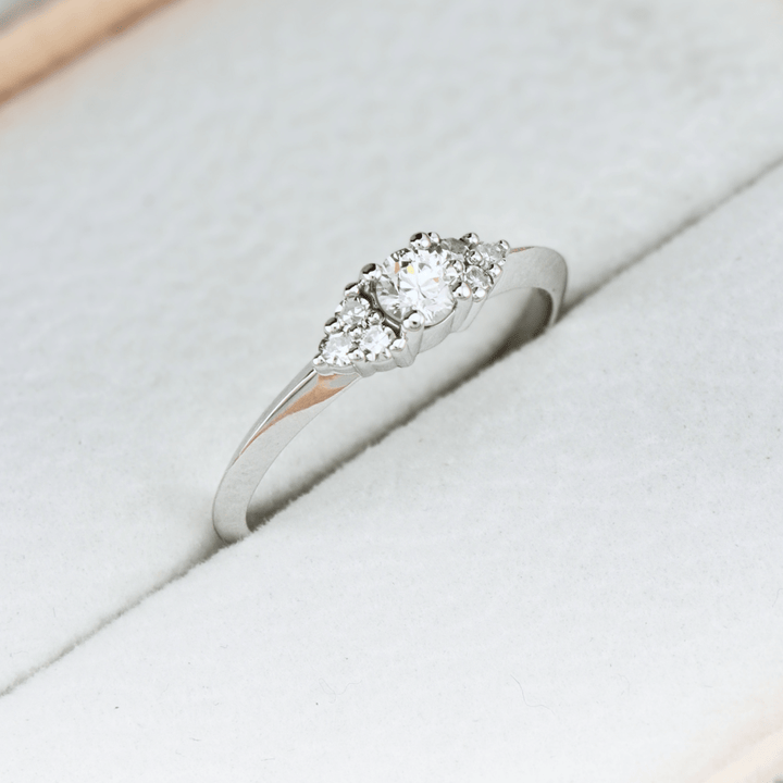 Mathieu Blanchard Bagues Bague Cluster en or 14K -18K ou platine et diamants