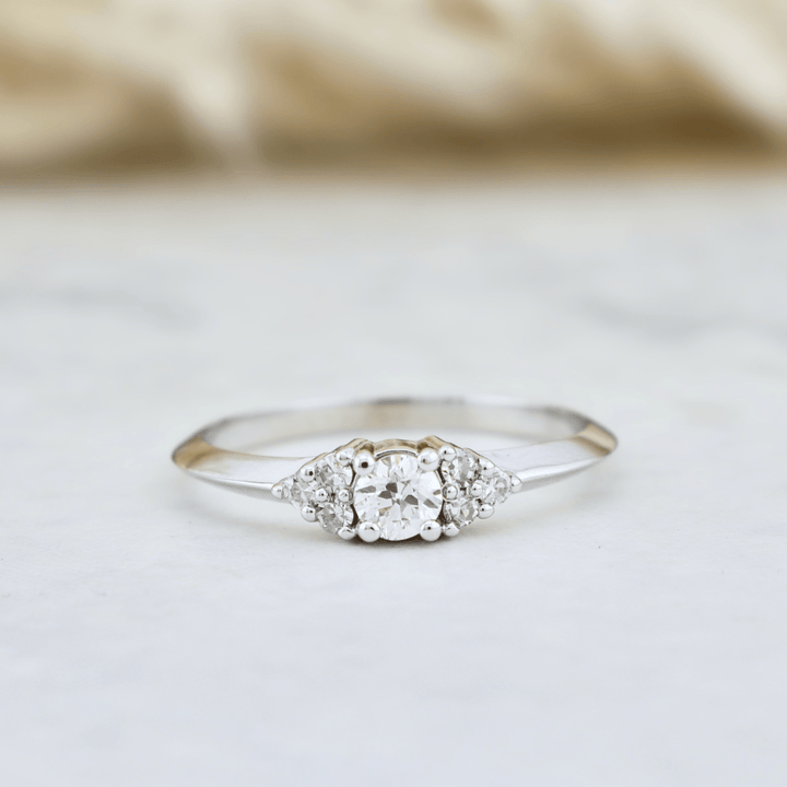 Mathieu Blanchard Bagues Bague Cluster en or 14K -18K ou platine et diamants