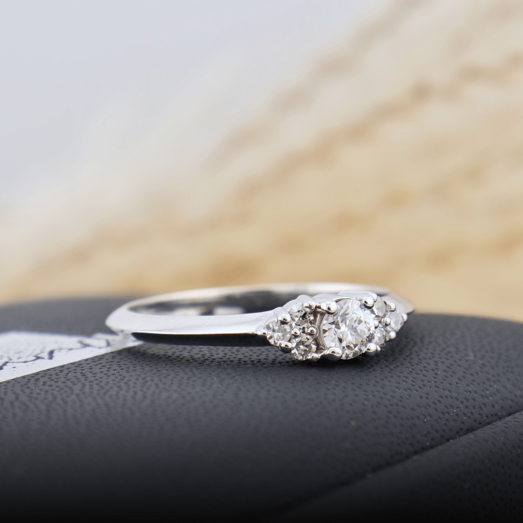 Mathieu Blanchard Bagues Bague Cluster en or 14K -18K ou platine et diamants