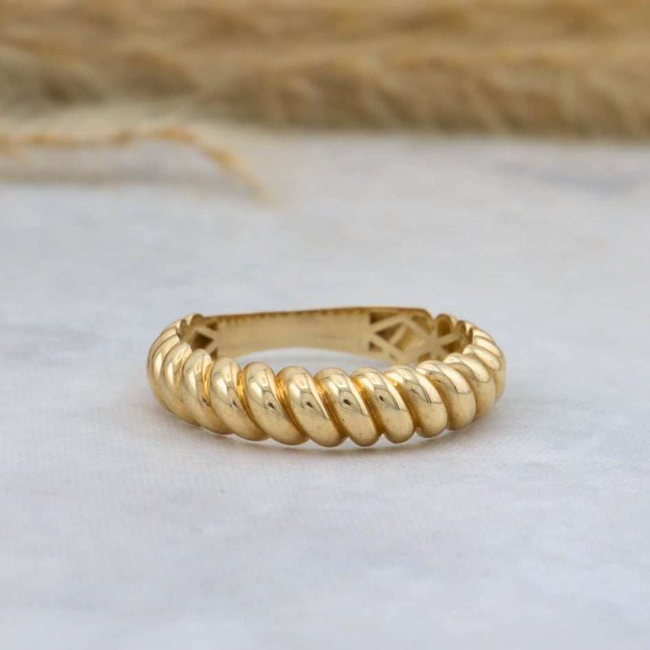 - Bagues Bague Croissant - Or 10K