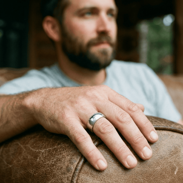 Roadtripmadewood Bagues Bague Damas en tungstène