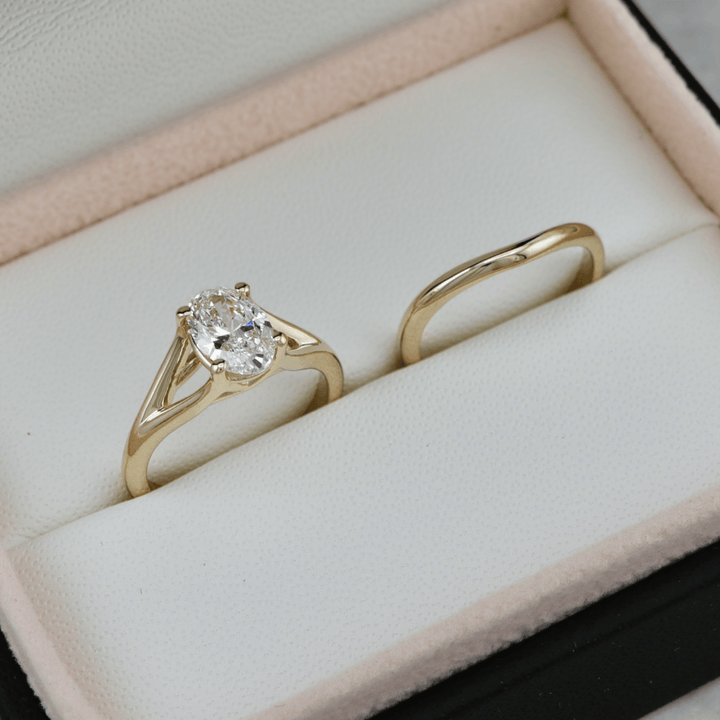 Bague Diamant ovale 1ct Mathieu Blanchard Bagues Bague de fiançailles sur mesure — Centrale 1ct | Mathieu Blanchard Mathieu Blanchard Joaillerie