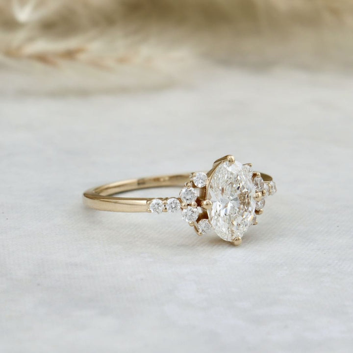 Bague Diamant Ovale Mathieu Blanchard Bagues Bague de fiançailles Diamant Oval 1ct | Mathieu Blanchard Mathieu Blanchard Joaillerie