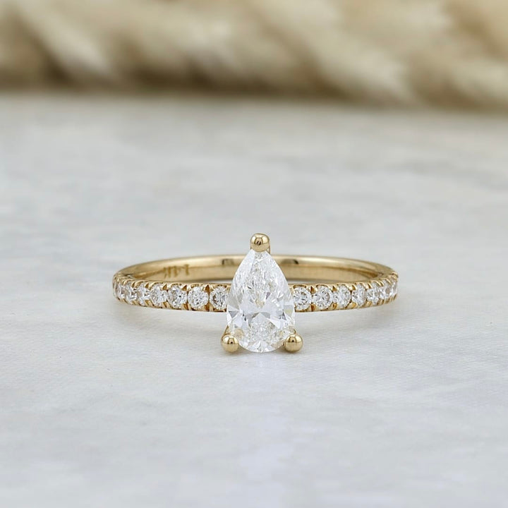 Mathieu Blanchard Bagues Bague Éclat Diamant Poire