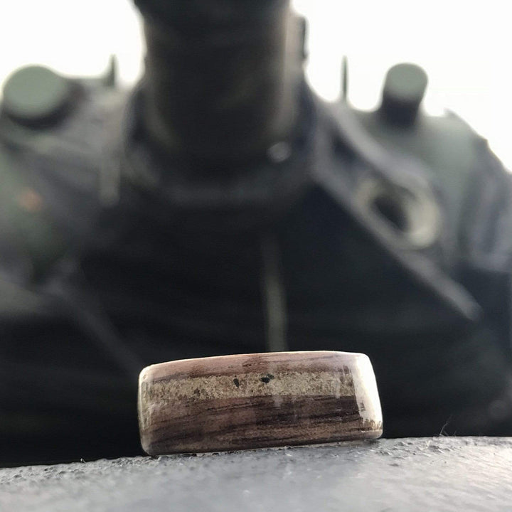 Atelier du bon bouleau Bagues Bague en bois personnalisée