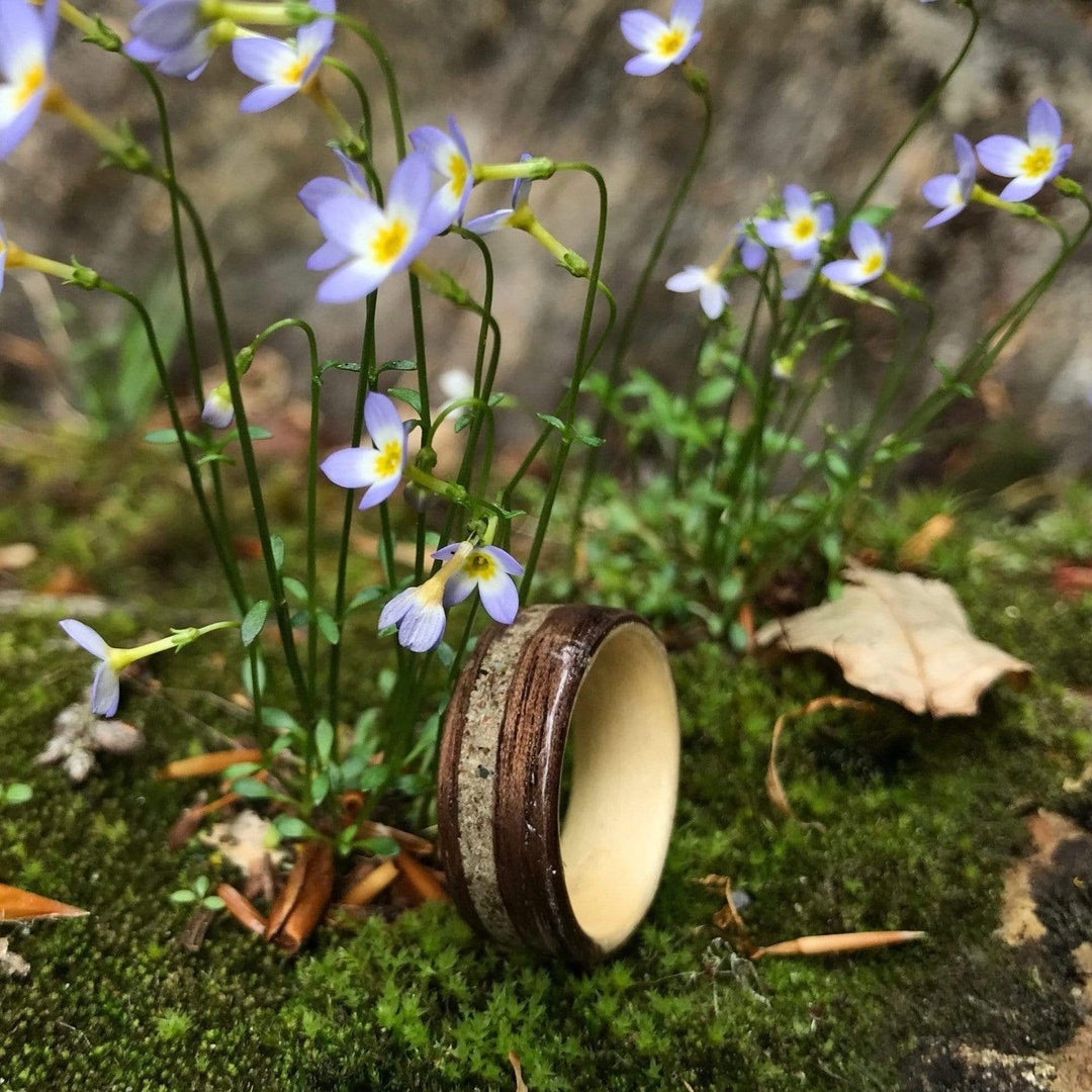 Atelier du bon bouleau Bagues Bague en bois personnalisée