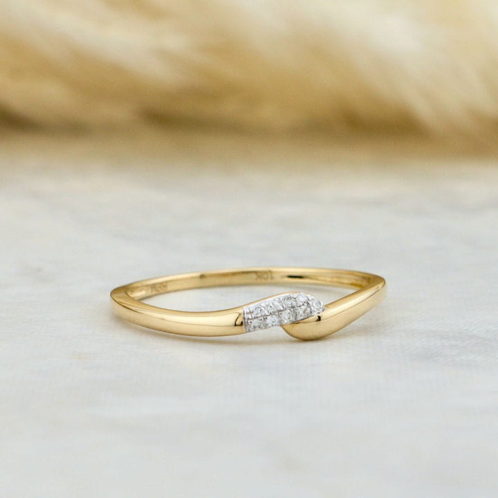 - Bagues Bague en or 10K et diamants