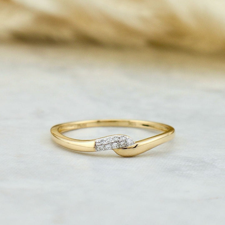 - Bagues Bague en or 10K et diamants