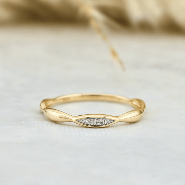 - Bagues Bague en or 10K et diamants