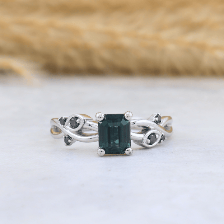 Bague Enchanteresse Saphir Mathieu Blanchard Bagues Bague Entrelacé diamants naturel | Mathieu Blanchard Mathieu Blanchard Joaillerie