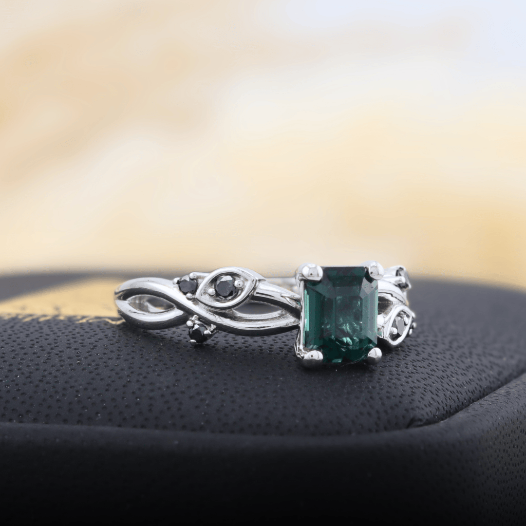 Bague Enchanteresse Saphir Mathieu Blanchard Bagues Bague Entrelacé diamants naturel | Mathieu Blanchard Mathieu Blanchard Joaillerie